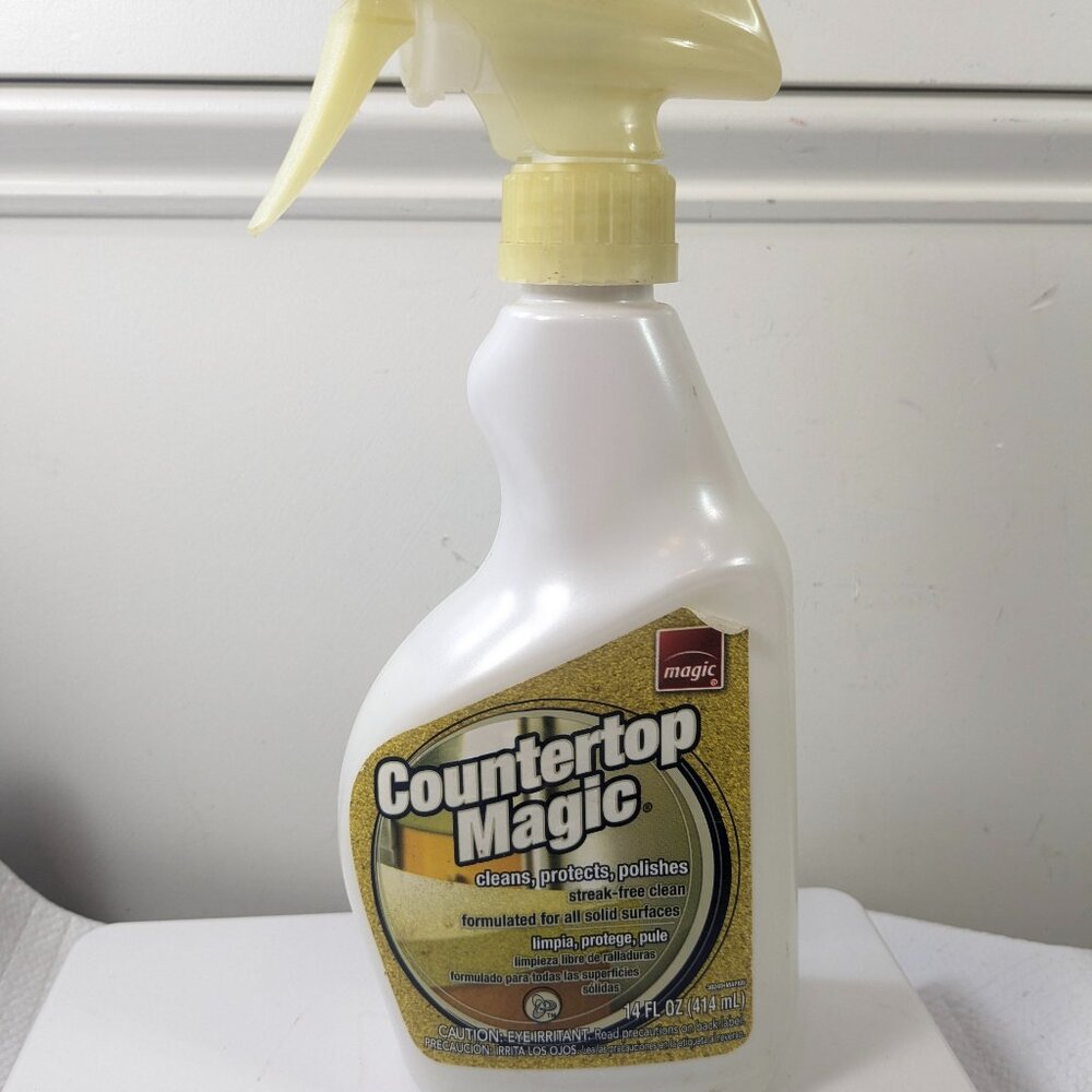 Magic Countertop Magic Cleaner 14 oz Trigger Spray Bottle Clean‎ protect polish